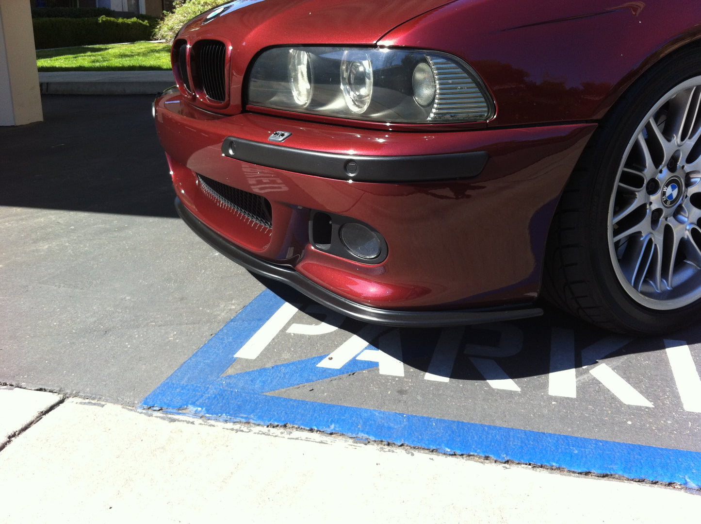 BMW E39 540i M-Sport / M5 97-03 Front Bumper Fog light with Intake Scoop