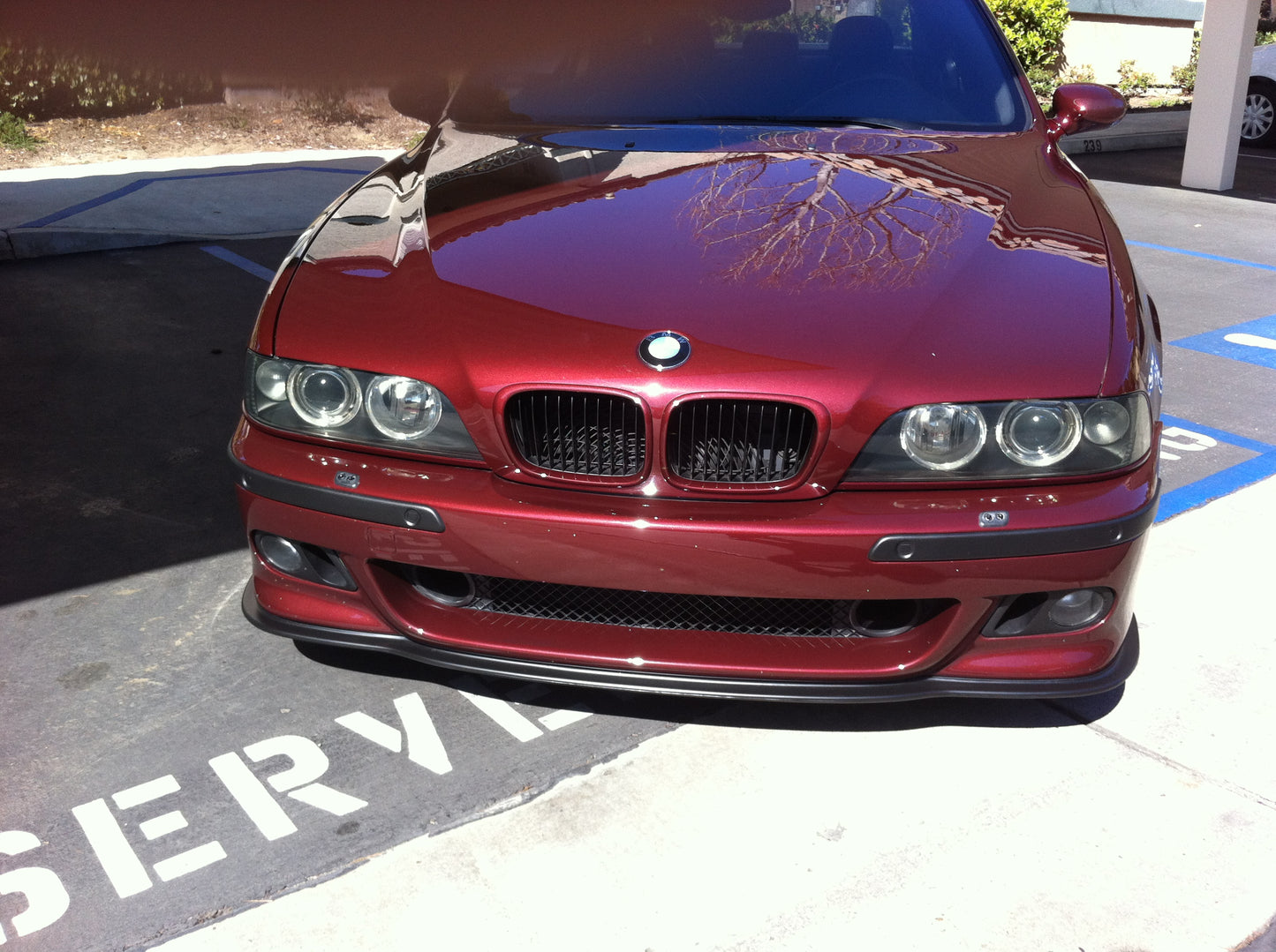BMW E39 540i M-Sport / M5 97-03 Front Bumper Fog light with Intake Scoop