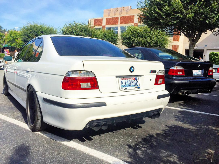 Slimmbones BMW E39 540i M-Sport / M5 97-03 “Finned” Rear Diffuser